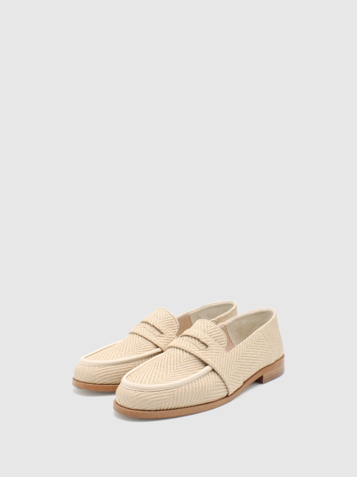 JJ Heitor Loafers Clássicos Alecrim Beige